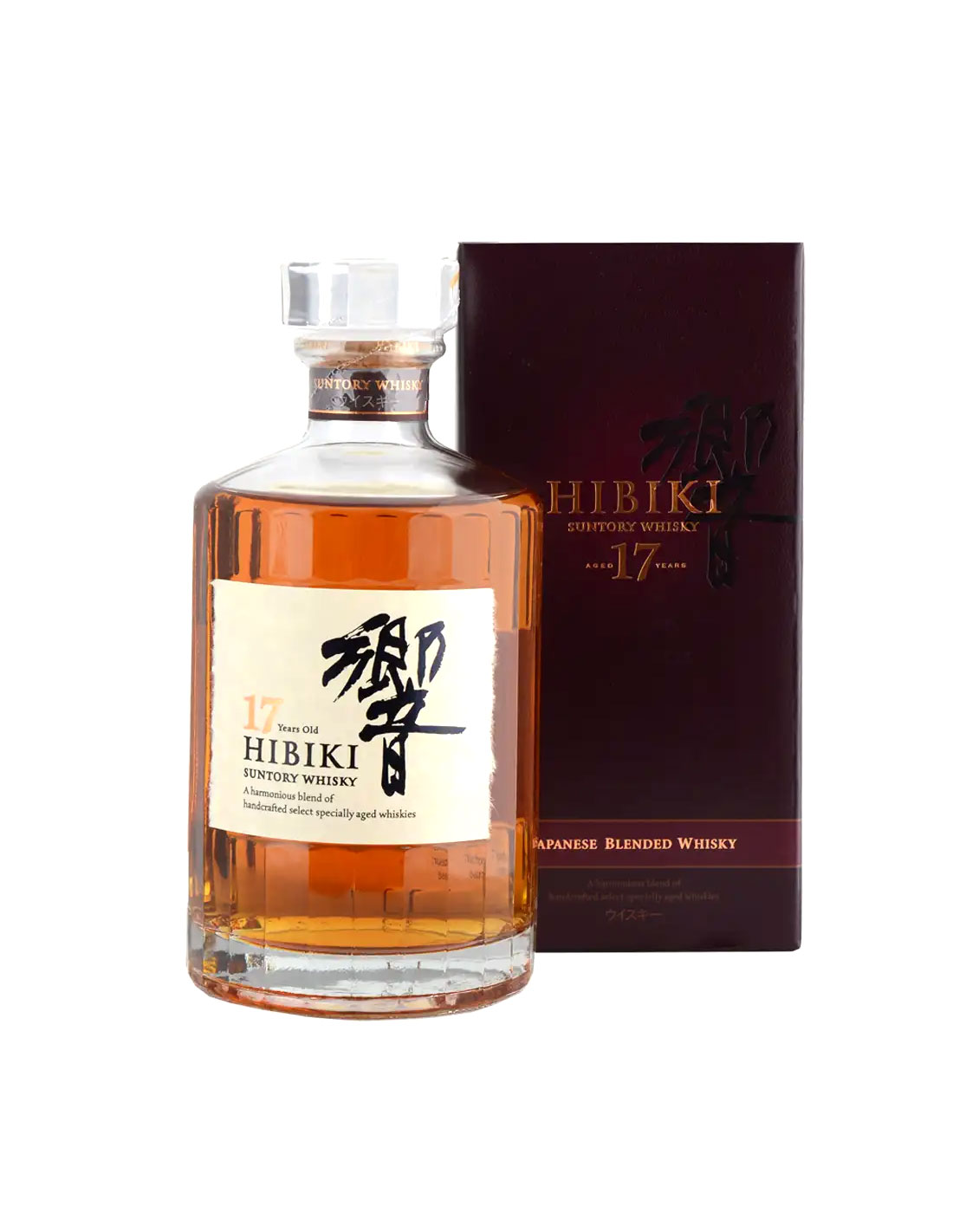 響　Suntory Whisky 17 Years Old Suntory Hibiki 17 Jahre Blended Whisky aus Japan 43%-70cl